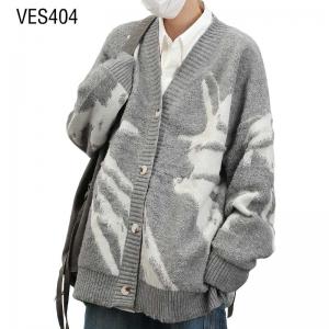2023 New Winter Cardigan Classic Single breasted Knitted Jacket Fashion two tone warm and loose fitting men's coat Clothing Factory China