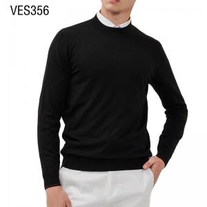 Simple Long Sleeve O-Neck High Quality Fit Pullover Daily outdoor long sleeved sweater Solid Autumn/Winter Top Clothing manufacturer China