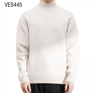 Customized High Collar Pullover High Collar Warm Color Long Sleeve Fitted Sweater High quality and soft clothing customized by Chinese clothing factories