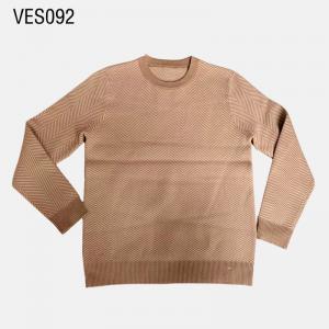 2023 Autumn/Winter Unisex High Quality Thread Sweater O-neck fitted long sleeved pullover Leisure and comfortable solid color tops