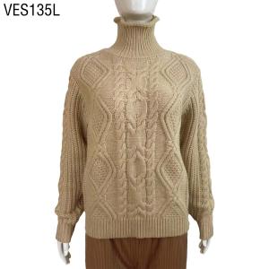 2023 New Women's High Neck Sweater Thread Jacquard Long Sleeve Loose Solid Color Pullover Casual daily outdoor top