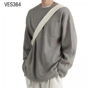 Minimalist style men's loose fitting long sleeved pullover Autumn and Winter O-Neck Fashion and Comfortable Sweater Clothing Factory China