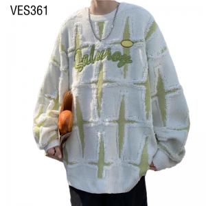Men's popular O-neck long sleeved loose fitting pullover Autumn and Winter Young Boys' Street Leisure Fashion Outdoor Sweaters Knitwear Factory China